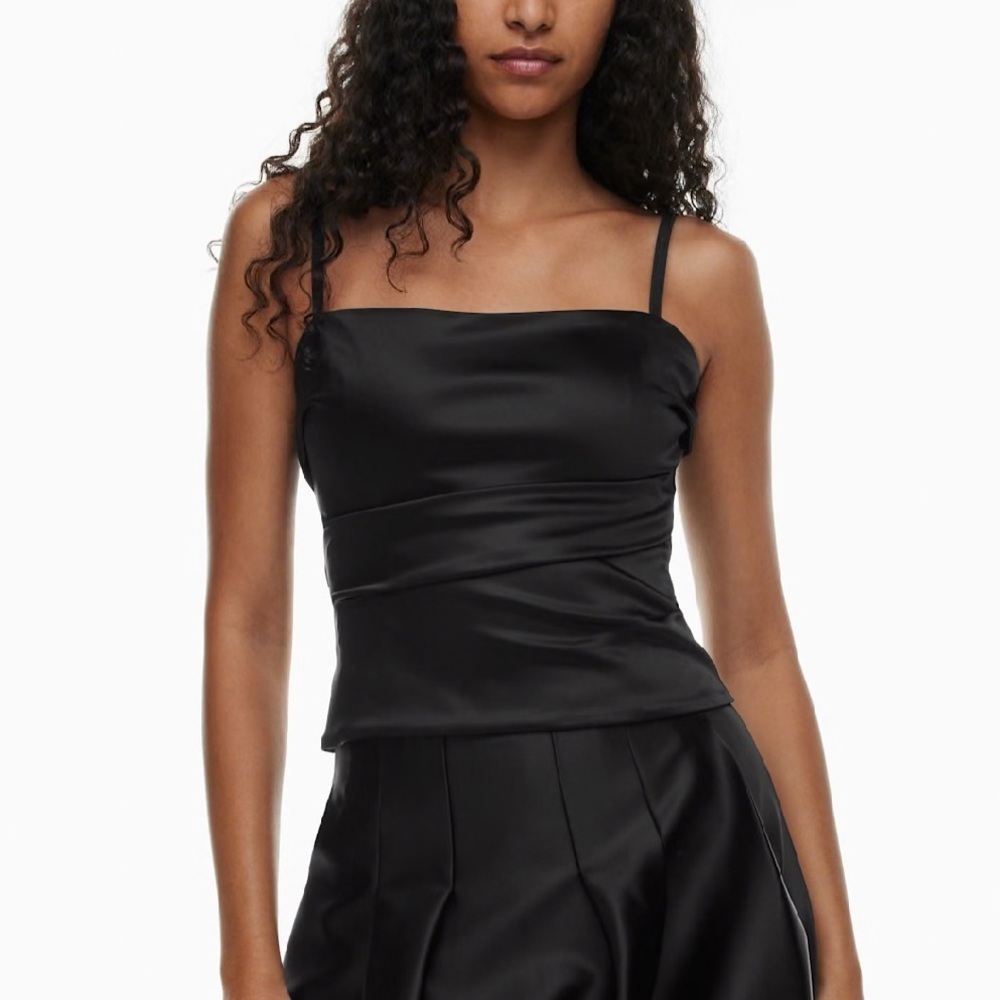 Aritzia Babaton Cinema Satin Top
